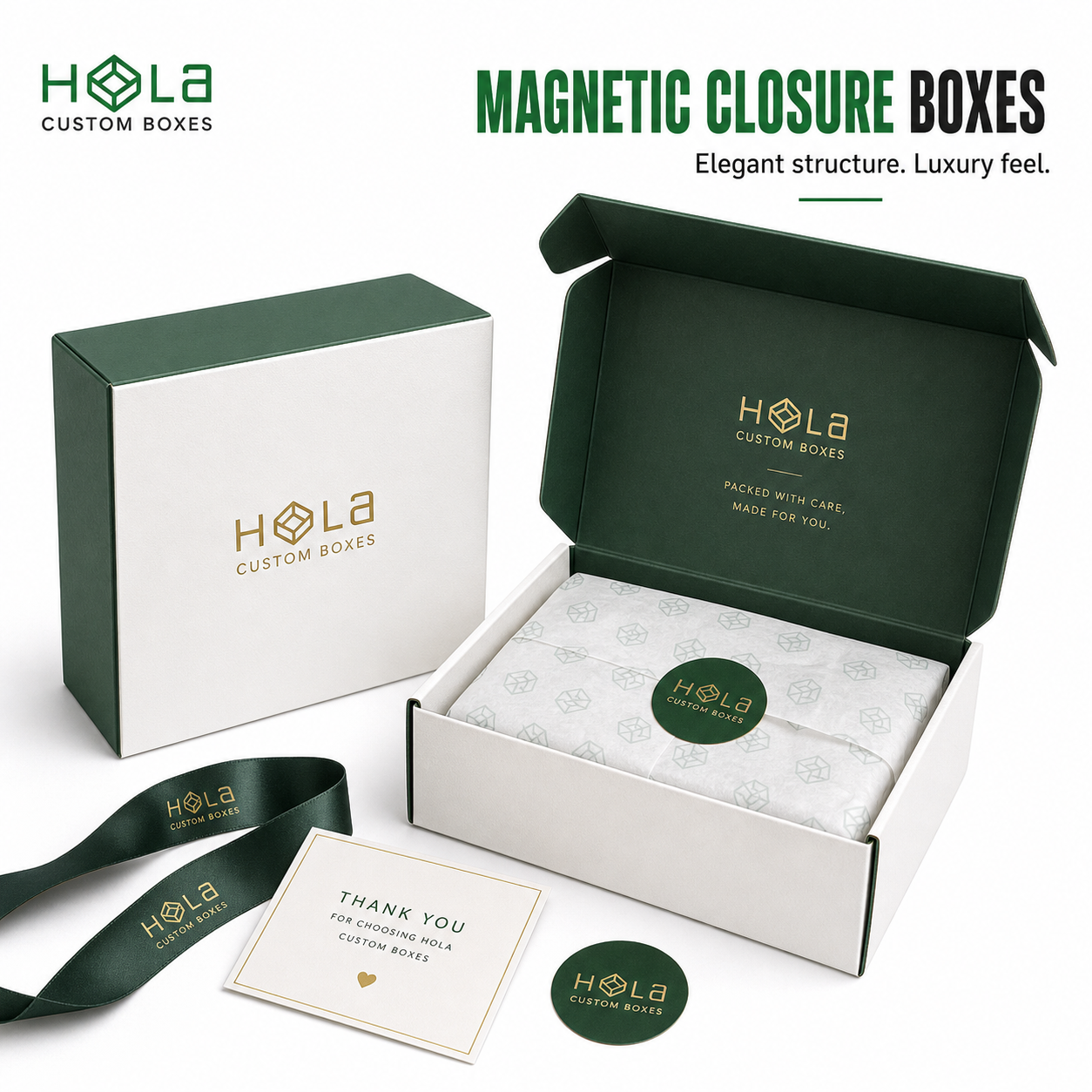 Magnetic Closure Boxes